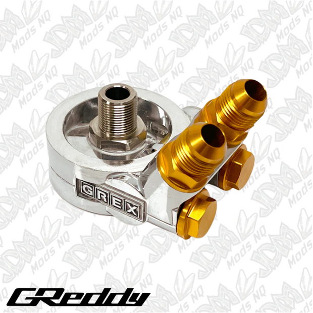 GReddy Oil Cooler Block Adapter Type E - Universal STD