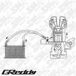 GReddy Oil Cooler Block Adapter Type E - Universal STD