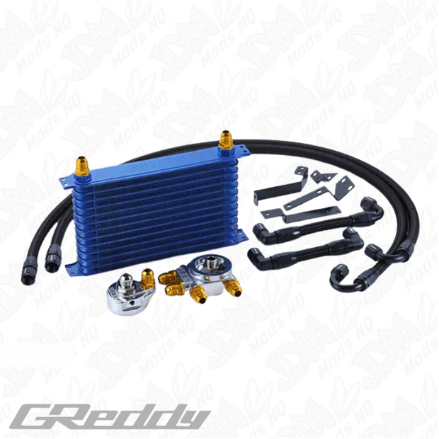 GReddy Oil Cooler Kit with Filter Relocation Kit GB210 for NISSAN SKYLINE GTR BNR32 13 Layer