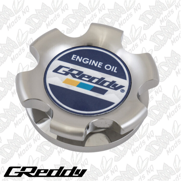 GReddy Oil Filler Cap Type-B 02 Silver M32xP3.5 FITS NISSAN HONDA SUZUKI