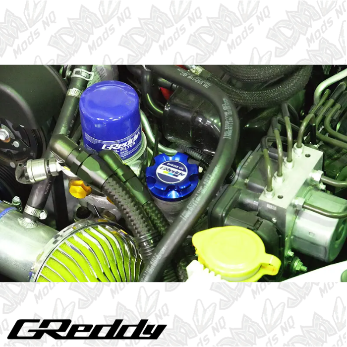 GReddy Oil Filler Cap Type-B 06 Blue M42xP4.5 FITS SUBARU