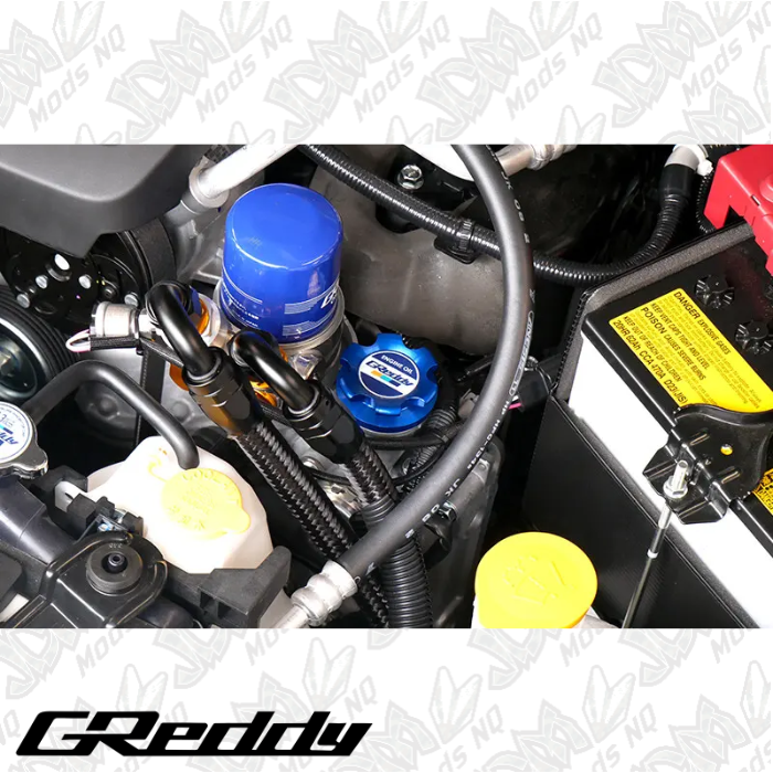 GReddy Oil Filler Cap Type-B 06 Blue M42xP4.5 FITS SUBARU
