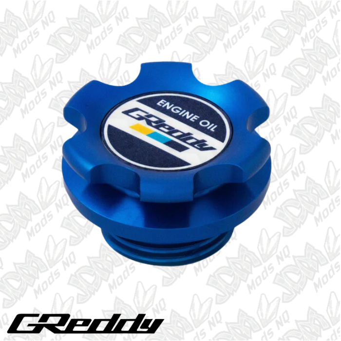 GReddy Oil Filler Cap Type-B 08 Blue Φ31.2-P3.5 Fits MITSUBISHI