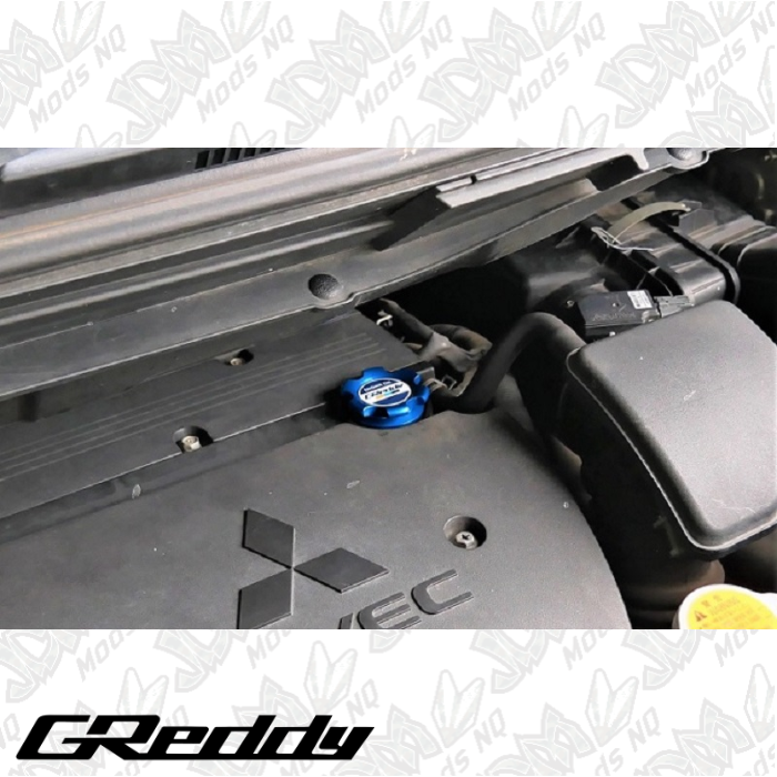 GReddy Oil Filler Cap Type-B 08 Blue Φ31.2-P3.5 Fits MITSUBISHI