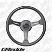 GReddy Sports Steering Wheel with Real Carbon