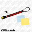 GReddy x HORNET Steering Lock Red