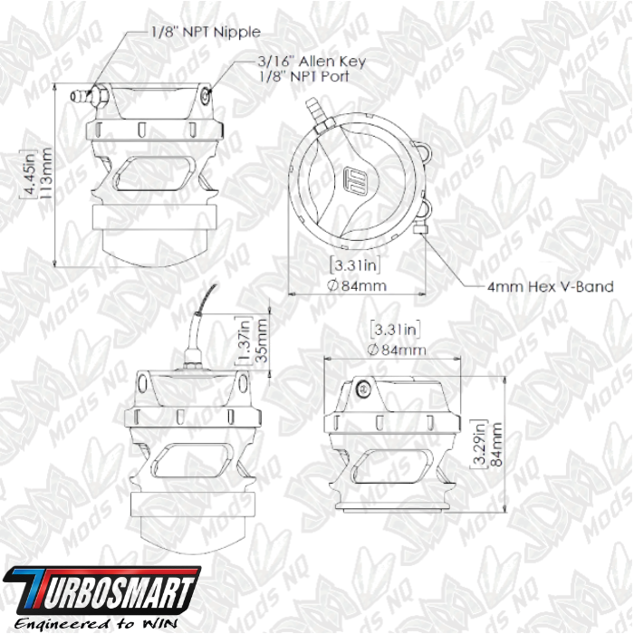 Turbosmart GenV ProPort BOV (Sleeper)