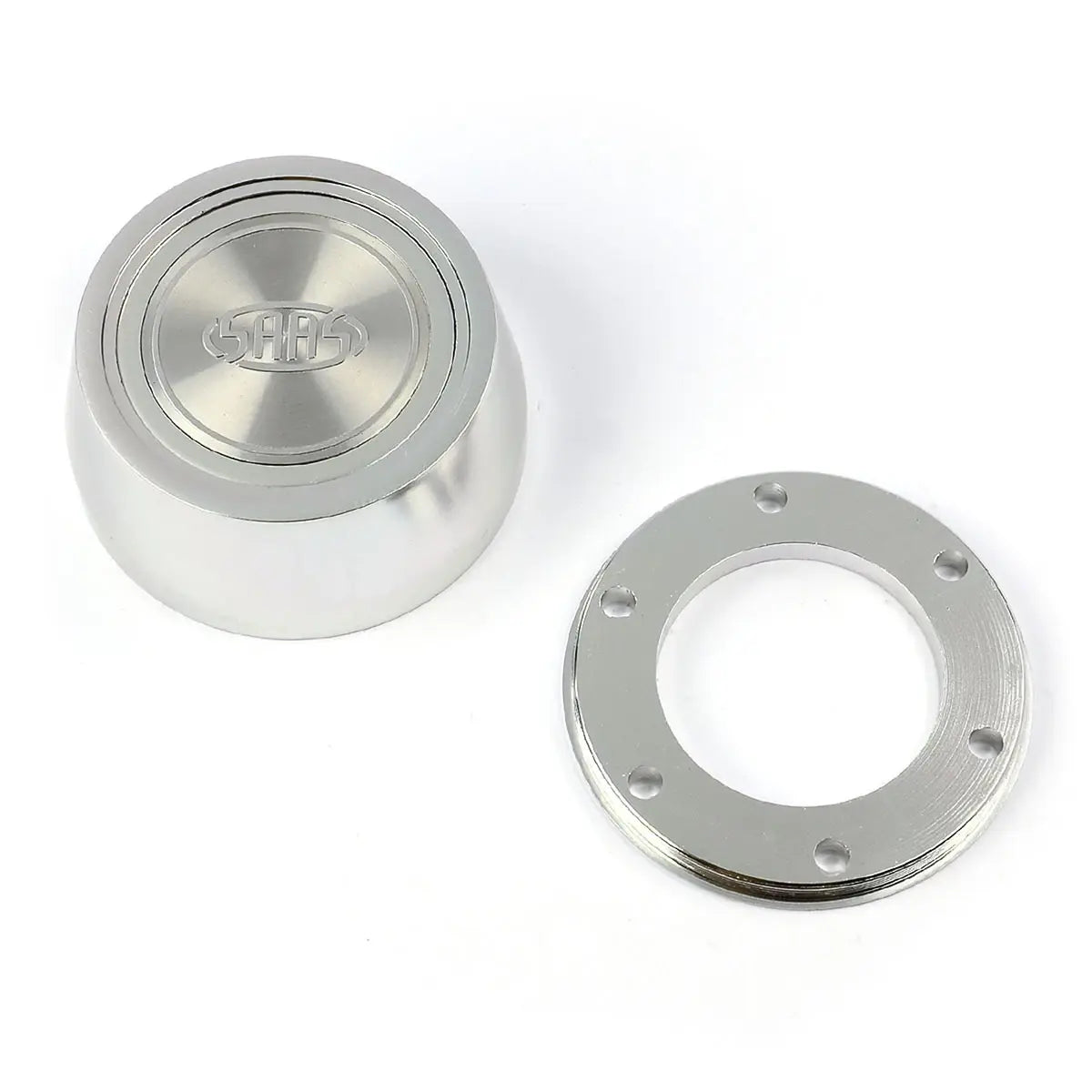 SAAS Horn Button Brushed Alloy Billet Tall Suit Deep Dish HB1001 - view 2