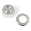 SAAS Horn Button Brushed Alloy Billet Tall Suit Deep Dish HB1001 - view 2
