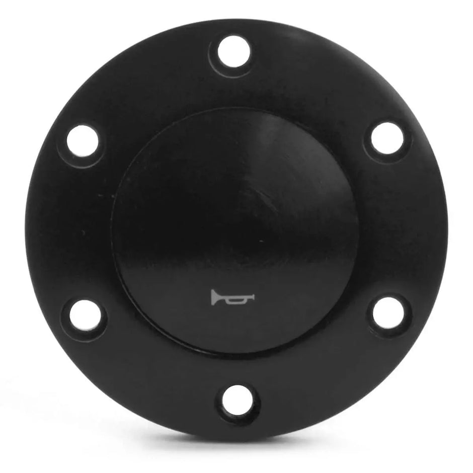 SAAS Horn Button Black Billet Suit Classic Steering Wheel HB1004 - view 2