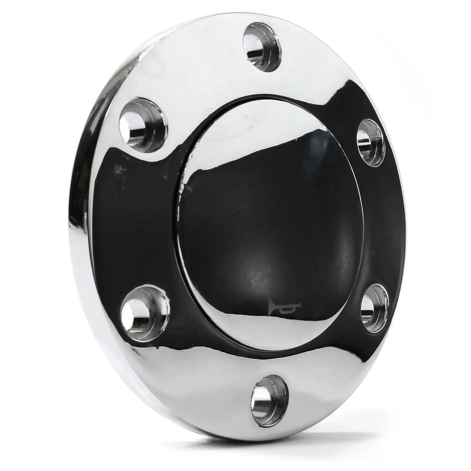 SAAS Horn Button Polished Billet Suit Classic Wheel SW704 Series HB1008 - view 1