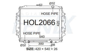 Holden TF Rodeo 2.3 & 2.6 4cyl Petrol Radiator — HOL2066-PA26A — manufacturer main image