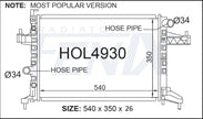 Holden XC Barina Radiator — HOL4930-PA26A — manufacturer main image