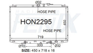 Honda RA6 Odyssey 4cyl Radiator (MAR/2000 - MAY/2004) — HON2295-PA16A — manufacturer main image