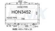 Honda CL Accord Euro Radiator (FEB/2003 - DEC/2008) — HON3452-PA16A — manufacturer main image