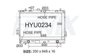 Hyundai Elantra Lavita Radiator (OCT/2001 - JUN/2004) — HYU0234-PA26A — manufacturer main image