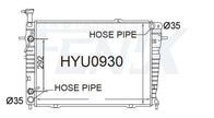 Hyundai Tucson Radiator (AUG/2004 - JAN/2010) — HYU0930-PA16A — manufacturer detail 3