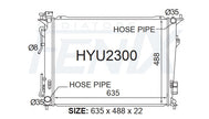 Hyundai TG Grandeur Radiator (FEB/2006 - JUN/2012) — HYU2300-PA22A — manufacturer main image