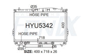 Hyundai Trajet Radiator (MAY/2000 - DEC/2007) — HYU5342-PA26A — manufacturer main image