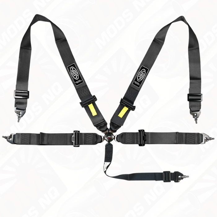 Harness SFI 5 Point Camlock 3in Black Homologated