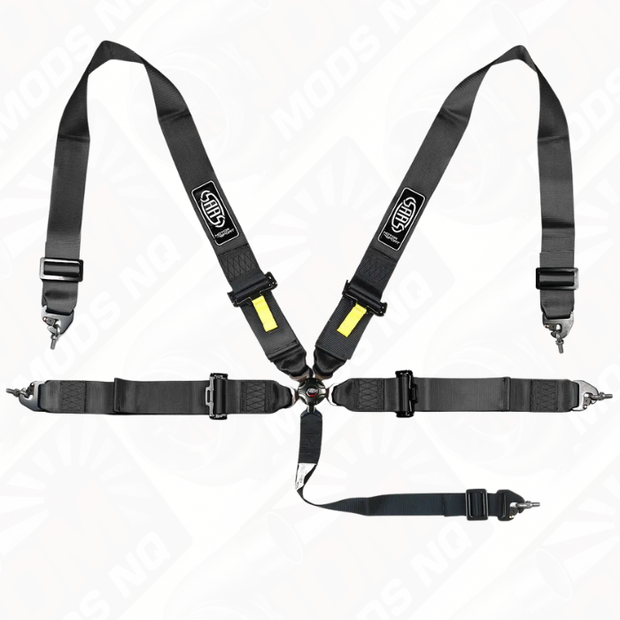 Harness SFI 5 Point Camlock 3in Black Homologated