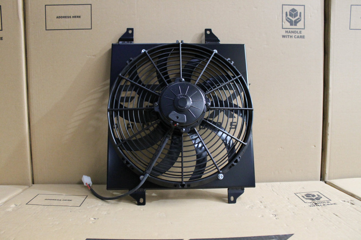 Mitsubishi Evolution 7-8-9 Custom Fan Shroud & 13