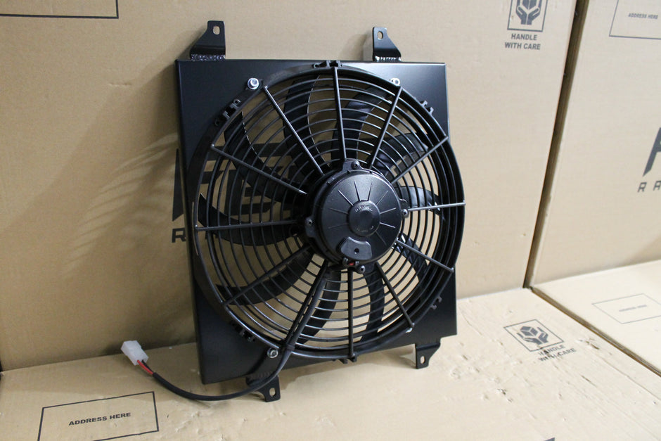 Mitsubishi Evolution 7-8-9 Custom Fan Shroud & 13
