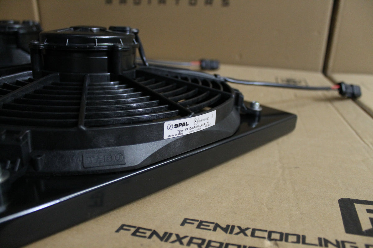 Nissan 180SX / S13 Silvia SR20DET Custom Fan Shroud & 12