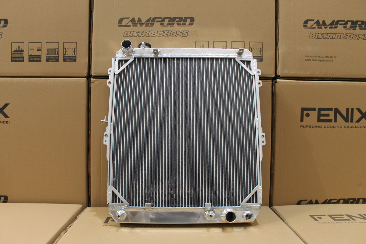 Toyota Hilux Surf KZN130 Full Alloy Performance Radiator — TOY2880-FA49A / TOY2880-FA49A-BL — manufacturer main image