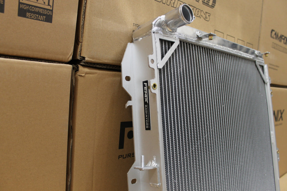 Toyota Hilux Surf KZN130 Full Alloy Performance Radiator — TOY2880-FA49A / TOY2880-FA49A-BL — manufacturer detail 4