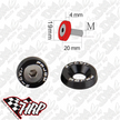 JDM Aluminum Mudguard Washers M6 Bolts