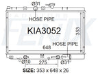 Kia BC Rio Radiator (JUL/2000 - DEC/2002) — KIA3052-PA26A — manufacturer main image