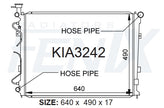 Kia UN Rondo Radiator (APR/2008 - FEB/2013) — KIA3242-PA16A — manufacturer main image