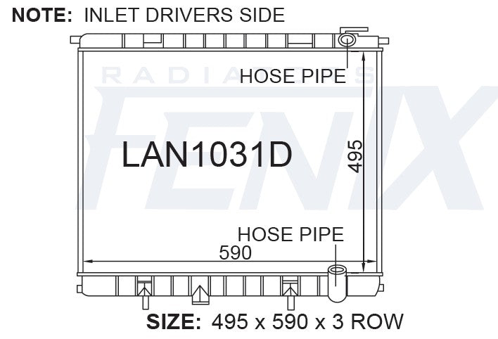 RANGE ROVER — LAN1031-PA42AM-D — manufacturer main image