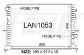 Landrover Discovery 2 TD Radiator (NOV/1998 - JUN/2004) — LAN1053-PA40A — manufacturer detail 2