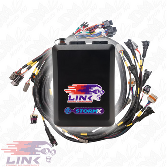 Link G4X StormX ECU + Terminated LS Engine Harness Drive-by-Cable Bundle