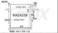 Mazda E2500 Diesel Radiator (AUG/1997 - MAY/2003) — MAZ4239-PA32A / MAZ4240-PA26AM — manufacturer main image
