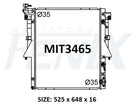 Mitsubishi QE-QF Pajero Sport Diesel Radiator (JAN/2015 - Current) — MIT3465-PA16A — manufacturer main image