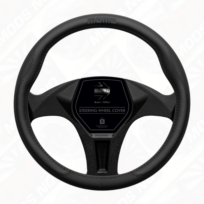 MOMO Comfort Black Edition Steering Wheel Cover (M)