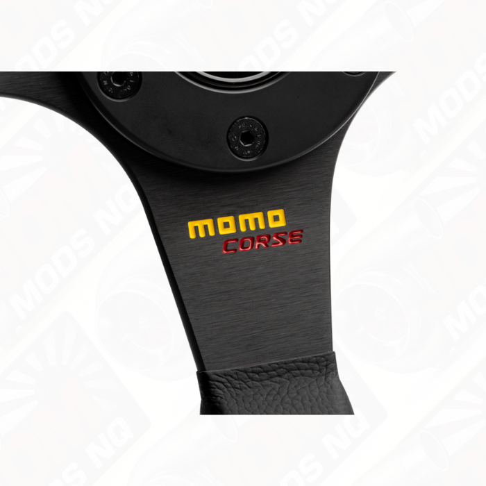 MOMO Corse 2.0 Black Leather 350mm Steering Wheel