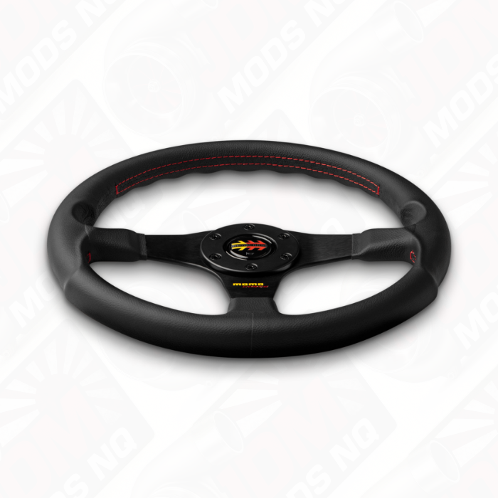 MOMO Corse 2.0 Black Leather 350mm Steering Wheel