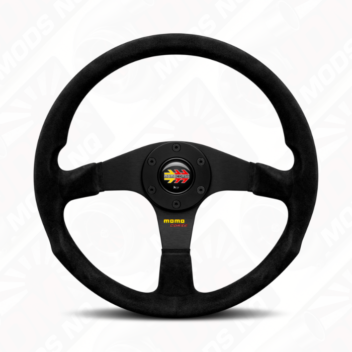 MOMO Corse 2.0 Black Suede 350mm Steering Wheel