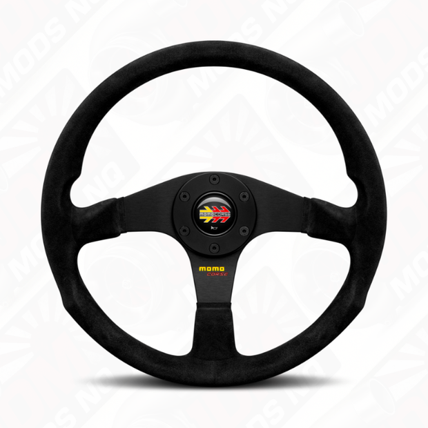MOMO Corse 2.0 Black Suede 350mm Steering Wheel