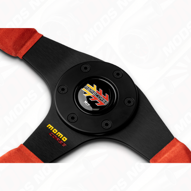 MOMO Corse 2.0 Red Suede 350mm Steering Wheel