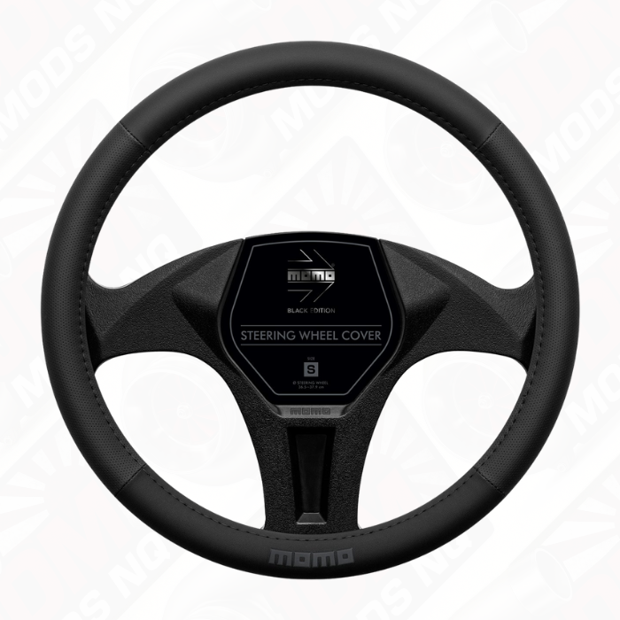 MOMO Easy Black Edition Steering Wheel Cover (M)