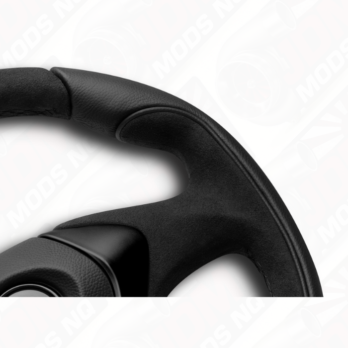 MOMO GT50 2.0 Black Edition Suede Leather 350mm Steering Wheel