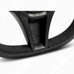 MOMO GT50 2.0 Black Edition Suede Leather 350mm Steering Wheel