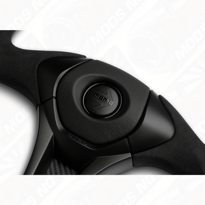 MOMO GT50 2.0 Black Edition Suede Leather 350mm Steering Wheel