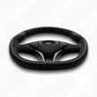 MOMO GT50 2.0 Black Edition Suede Leather 350mm Steering Wheel