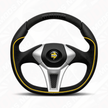 MOMO GT50 2.0 Black Suede Leather 350mm Steering Wheel